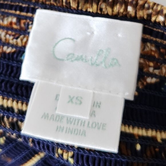 Camilla Seven Day Weekend Short Shirred Skirt XS b47 - Picture 5 of 11